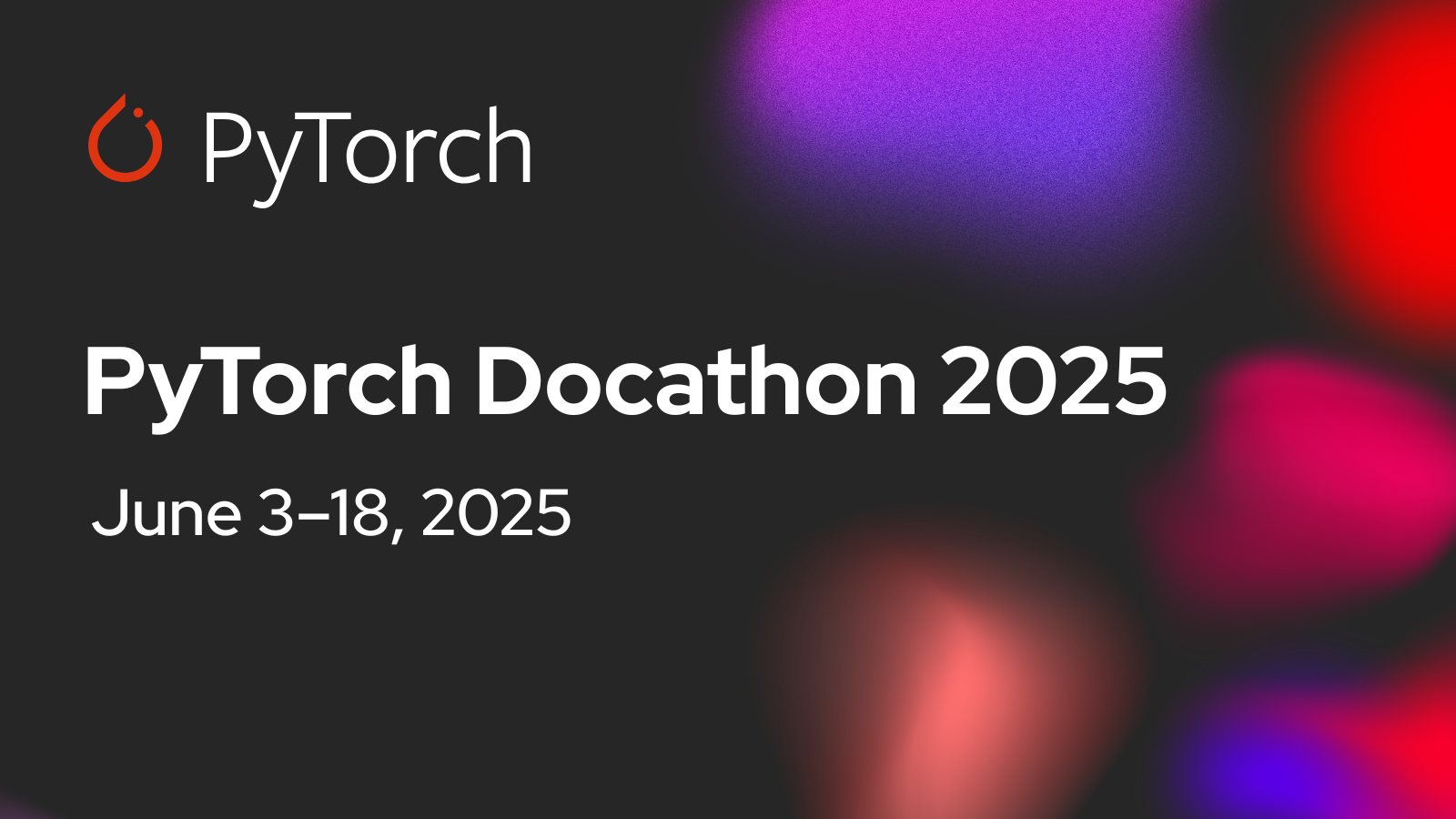PyTorch Docathon